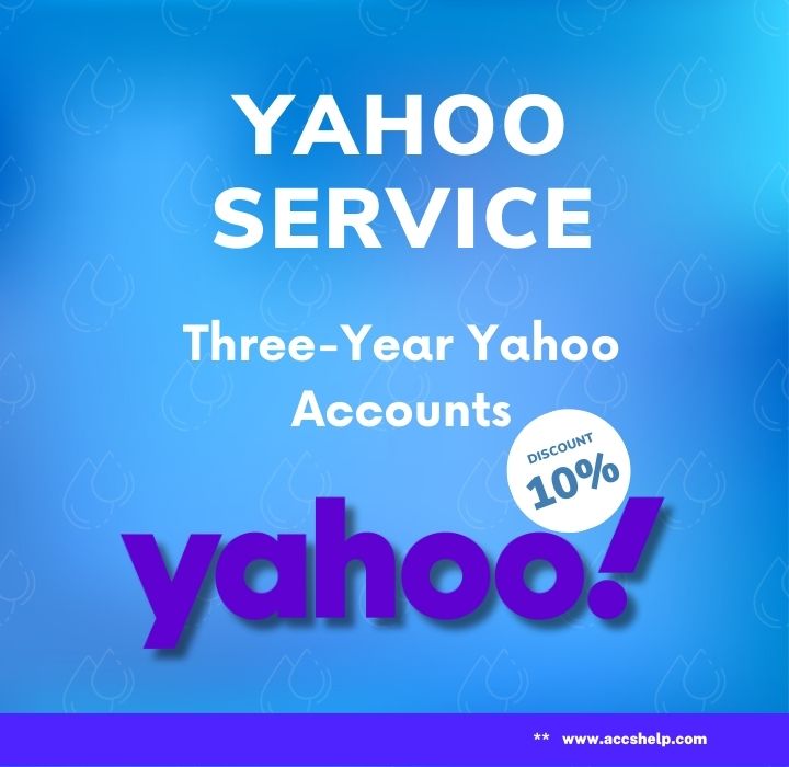 Three-year Aged Yahoo Accounts